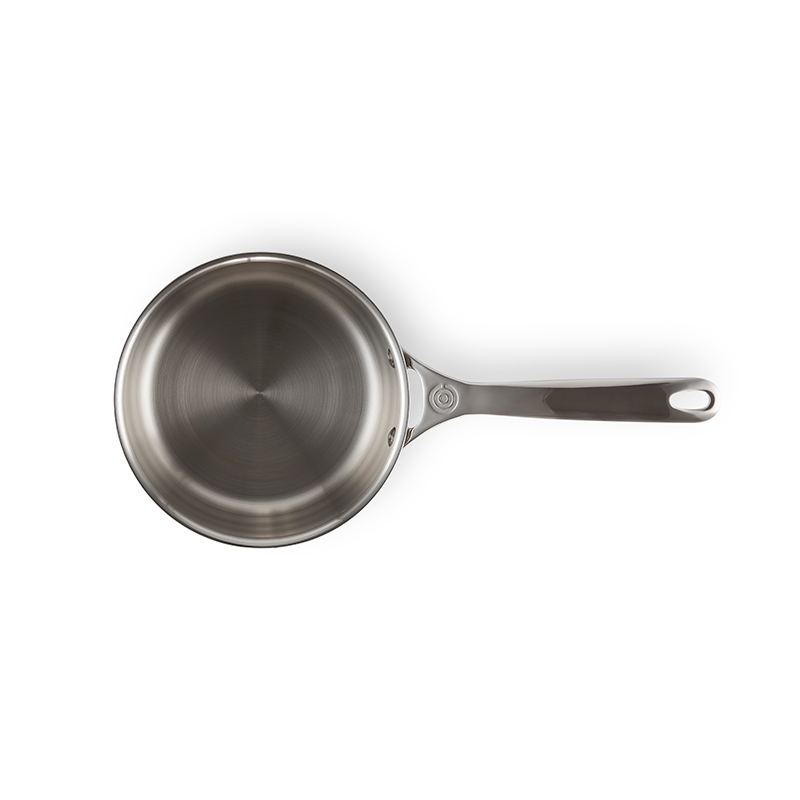 Signature Uncoated Saucepan with lid, 18cm, Stainless Steel-2