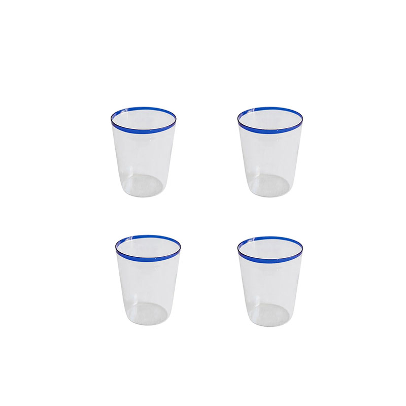 Set of 4 Tumblers, Sea Blue-1