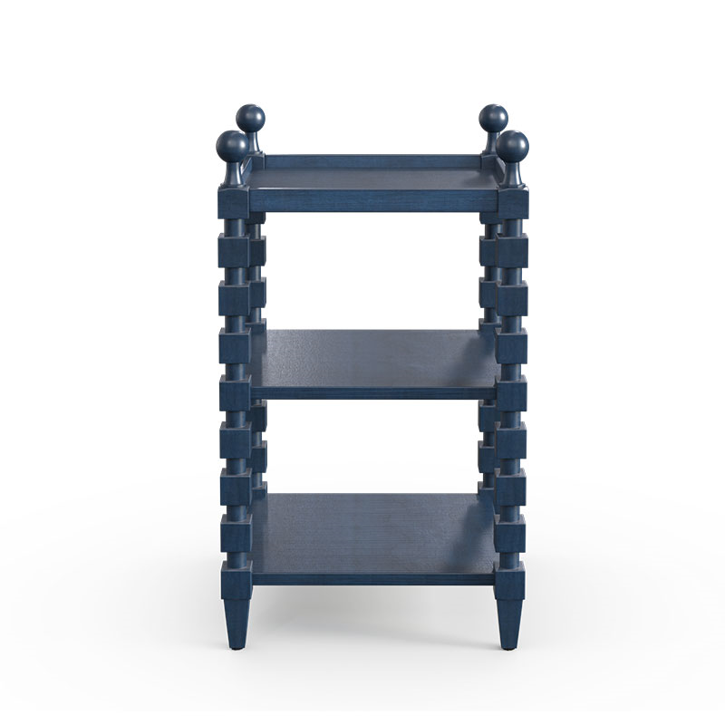 Huxley Side Table, H79 x W46 x D46cm, Blue-2