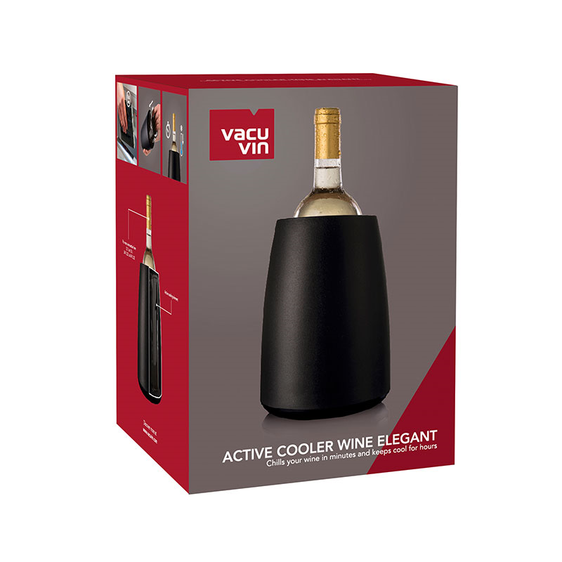 Active Wine Cooler Elegant, Black-8