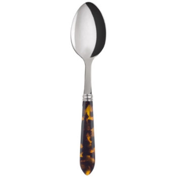 Tortoise Dessert Spoon, L19cm, Brown-0