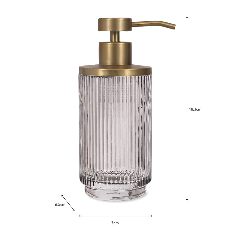 Adelphi Soap Dispenser, Smoke-2