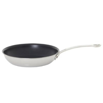 Frying Pan, Tri-Ply, Stainless Steel, 24cm, NonStick-0