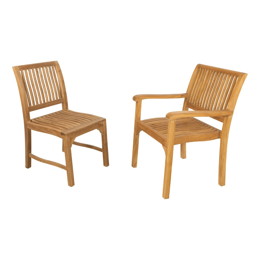 Bali Dining Chair, Teak-4