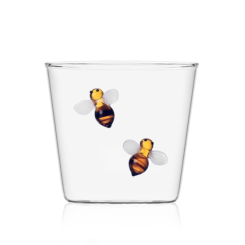 Garden Picnic Bees Tumbler, 350ml-0