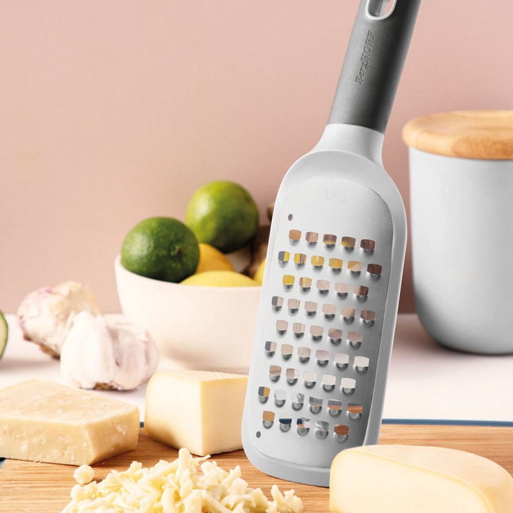 Leo, Ultra Coarse Paddle Grater, Grey-2