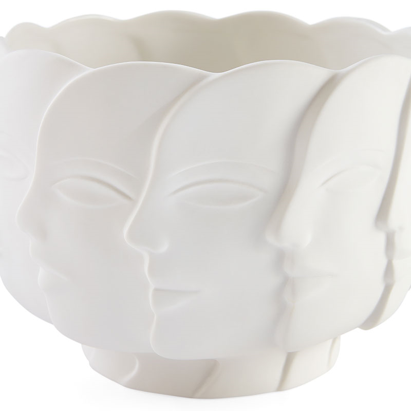 Dorma Maar Radial Bowl, D24cm, White-2