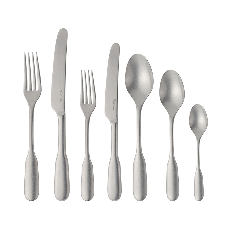 Fiddle Vintage 42 Piece Cutlery Set, Stainless Steel-0