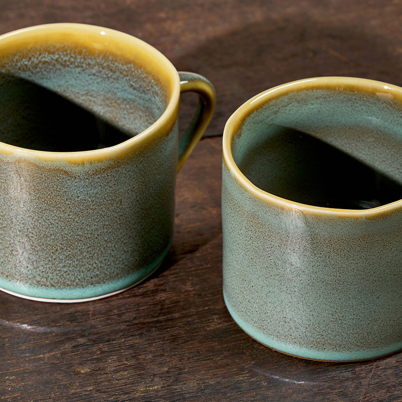 Kalini Set of 2 Mugs, 300ml, Blue-2