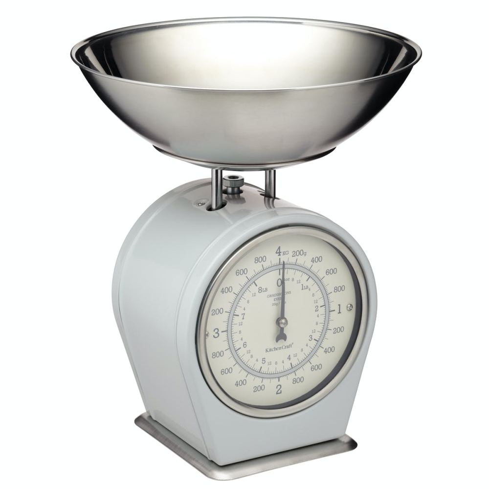 Living Nostalgia Mechanical scales, 4kg, Grey-0