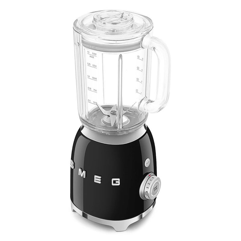 50's Style Blender, 1.5L, Black-3