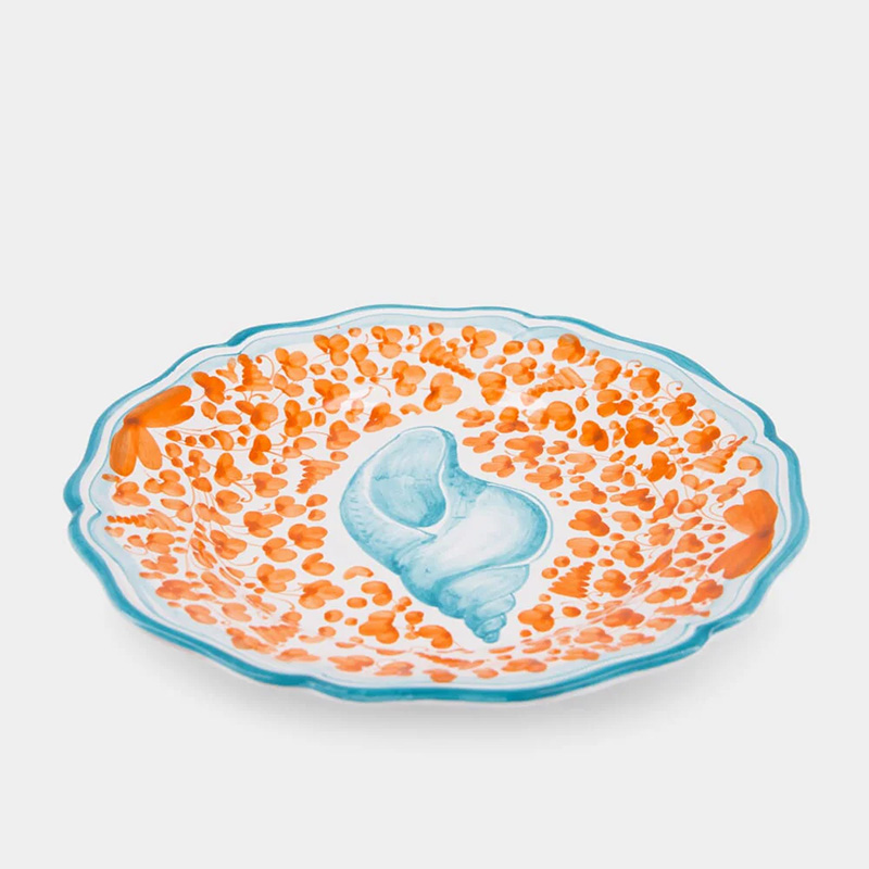 Menagerie D’été Plate, D28cm, Orange-1