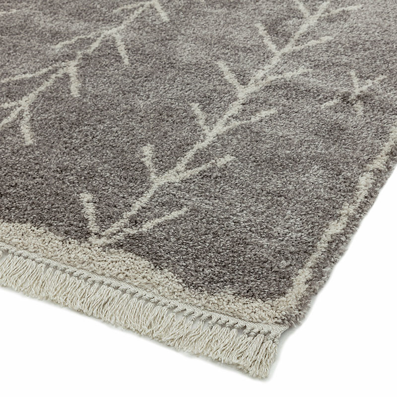 Rocco berber style rug, 200 x 290cm, Grey & Cream-2