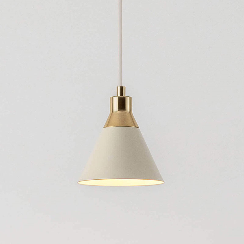 Cone Pendant Light, H189cm, Sand-2