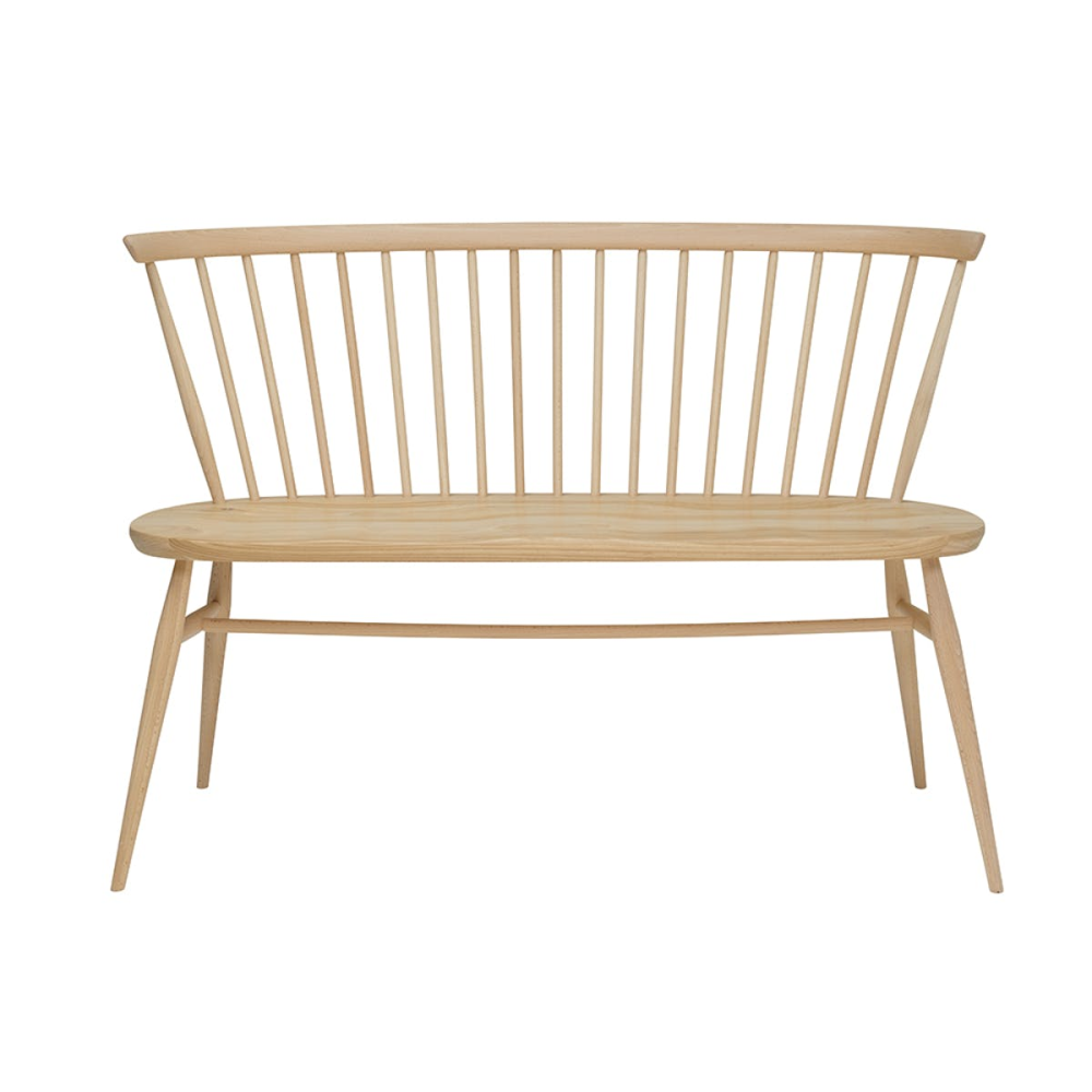 Originals Love Seat, L.Ercolani by Ercol, H82 x W117 x D53cm, Natural-2