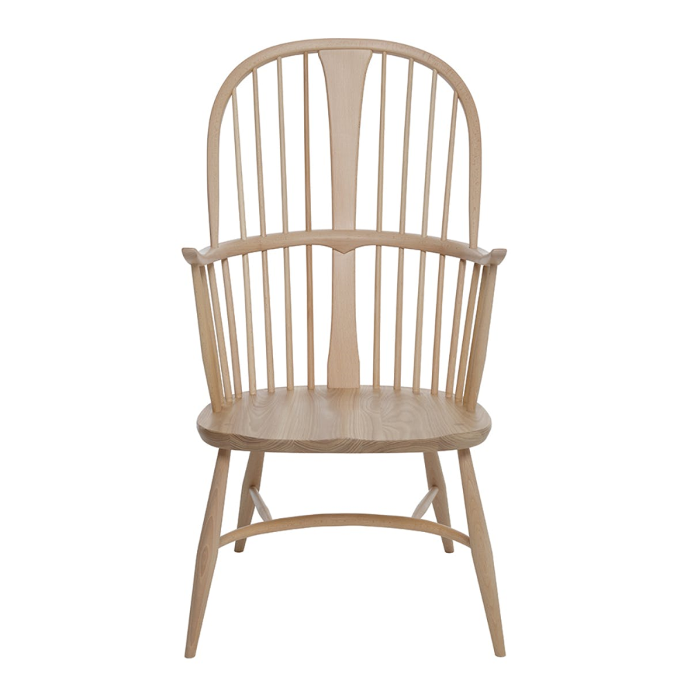 Originals Chairmakers Chair, L.Ercolani by Ercol, H111 x W60 x D63cm, Natural-2