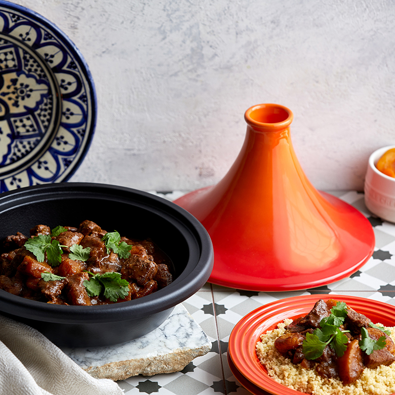 Signature Cast Iron Tagine, 27 x 25cm, Volcanic-5