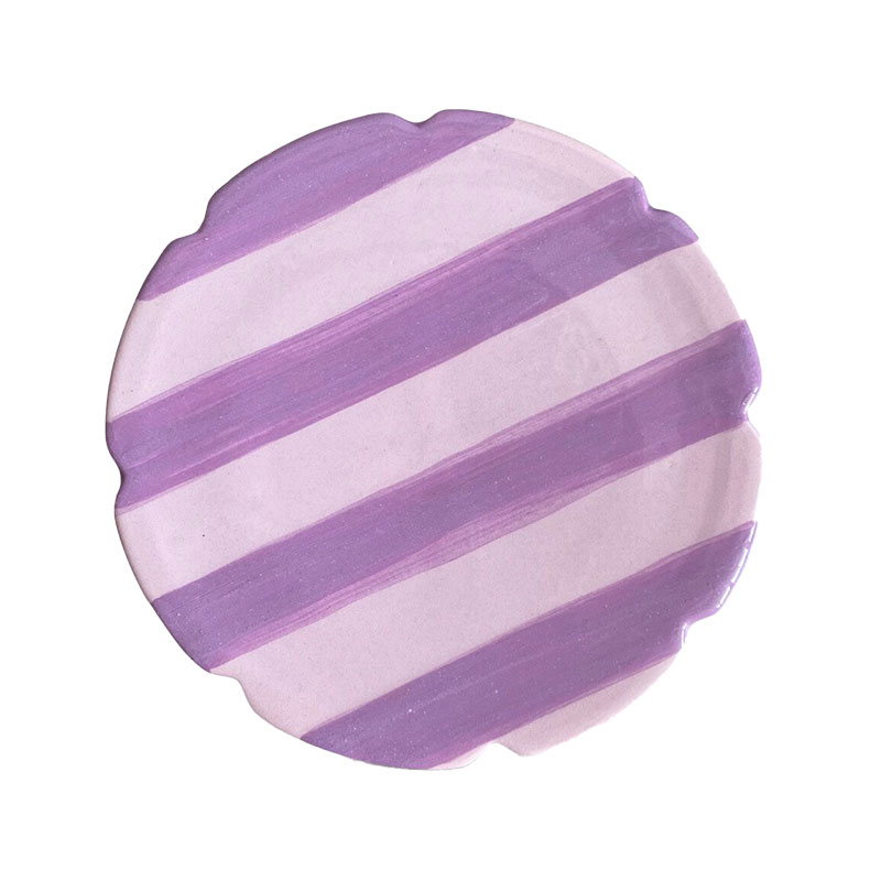 Lila Dessert plate, D19cm, Lilac-0