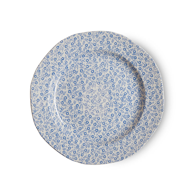 Felicity Plate, D19cm, Pale Blue-0