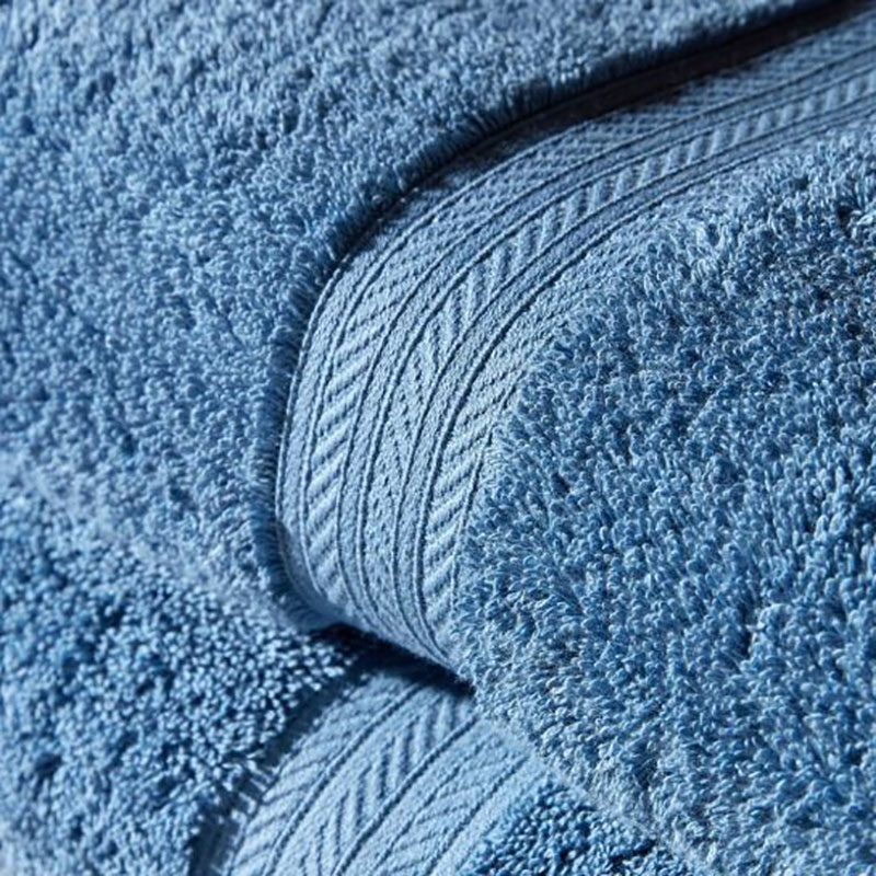 Renaissance Bath Towel, Denim-3