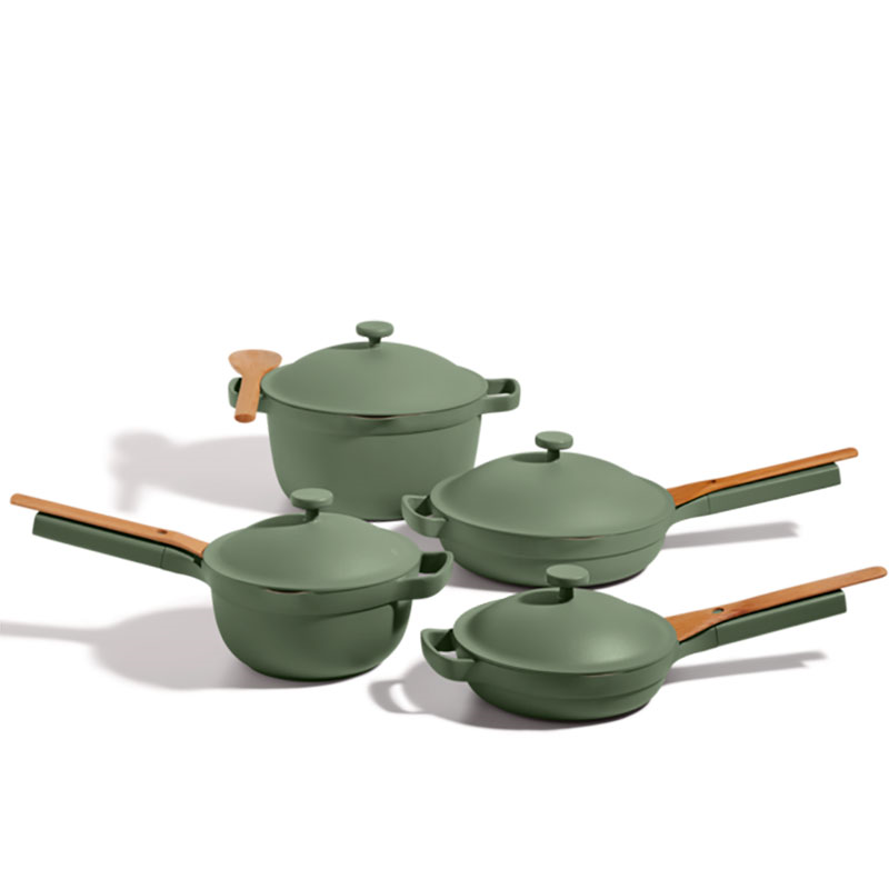 Cookware Pan Set, Sage-0