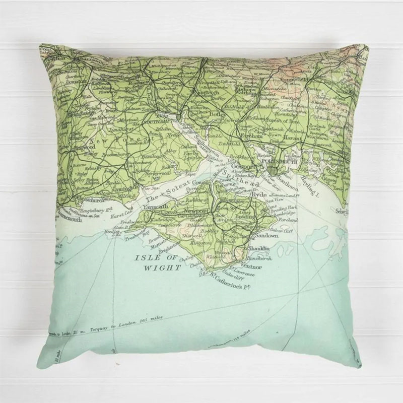 Personalised Map Cushion Voucher, 51 x 30cm-5