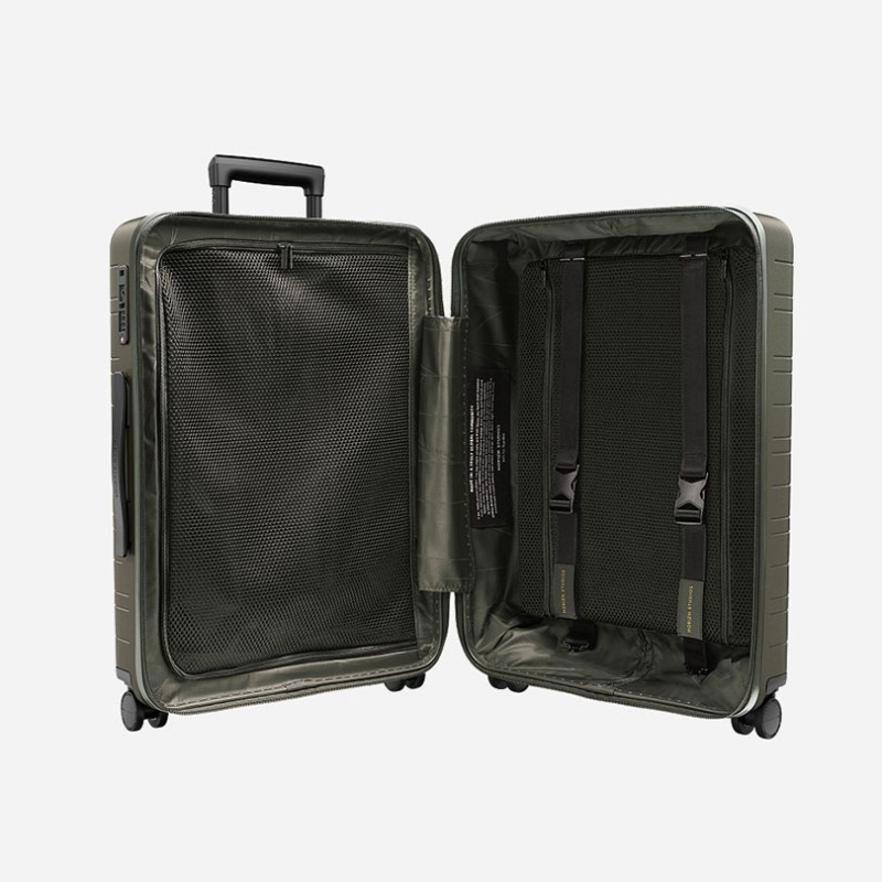 H6 Smart Suitcase, H64 x W24 x L46cm, Dark Olive-5