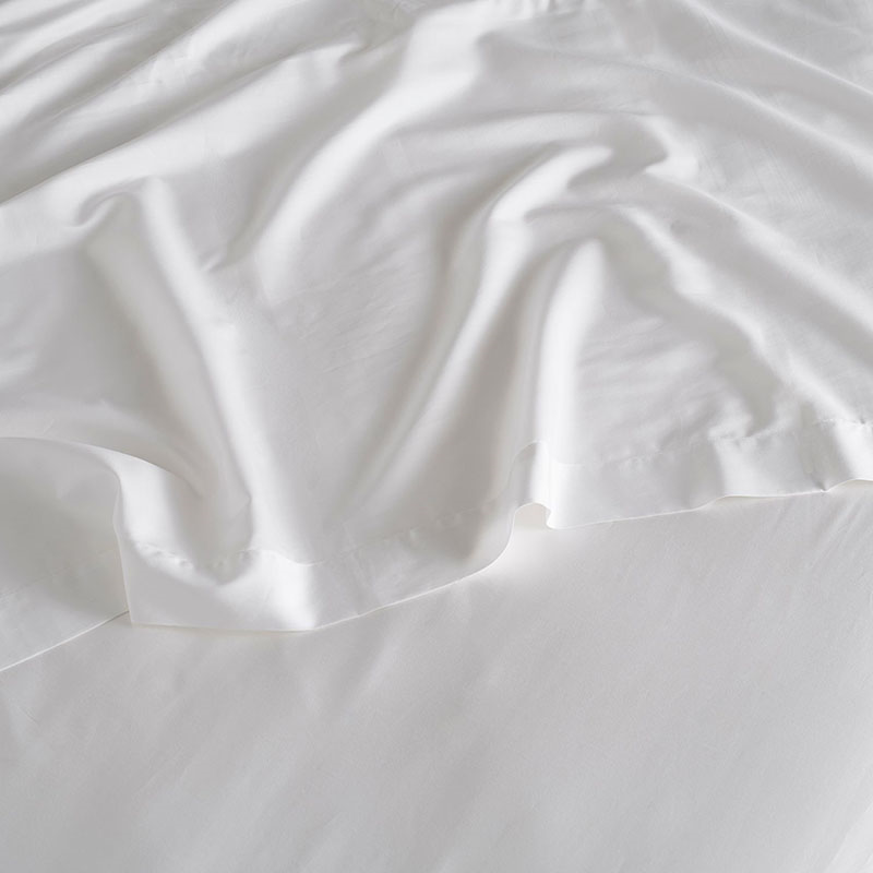 Luxe Cotton King Size Duvet Cover, Snow-2