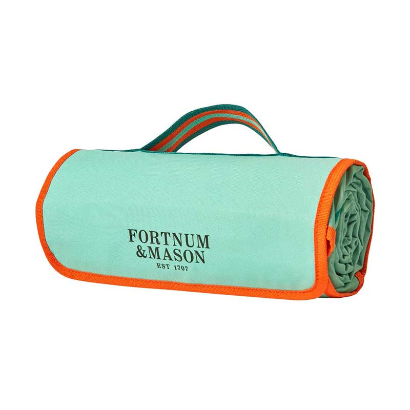 Fortnum's Picnic Mat, 145cm x 130cm, Eau de Nil-2