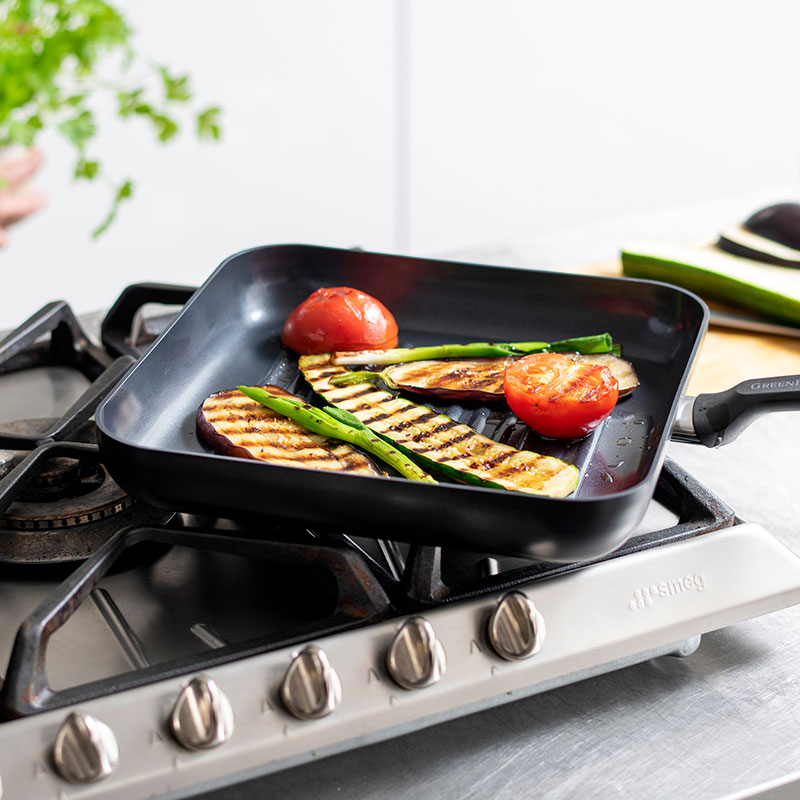 Memphis Non-Stick Grill Pan, 28cm, Black-7