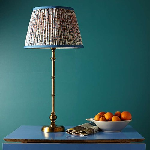 Chukka Table lamp - base only, H45 x W12cm, Antiqued Brass-0