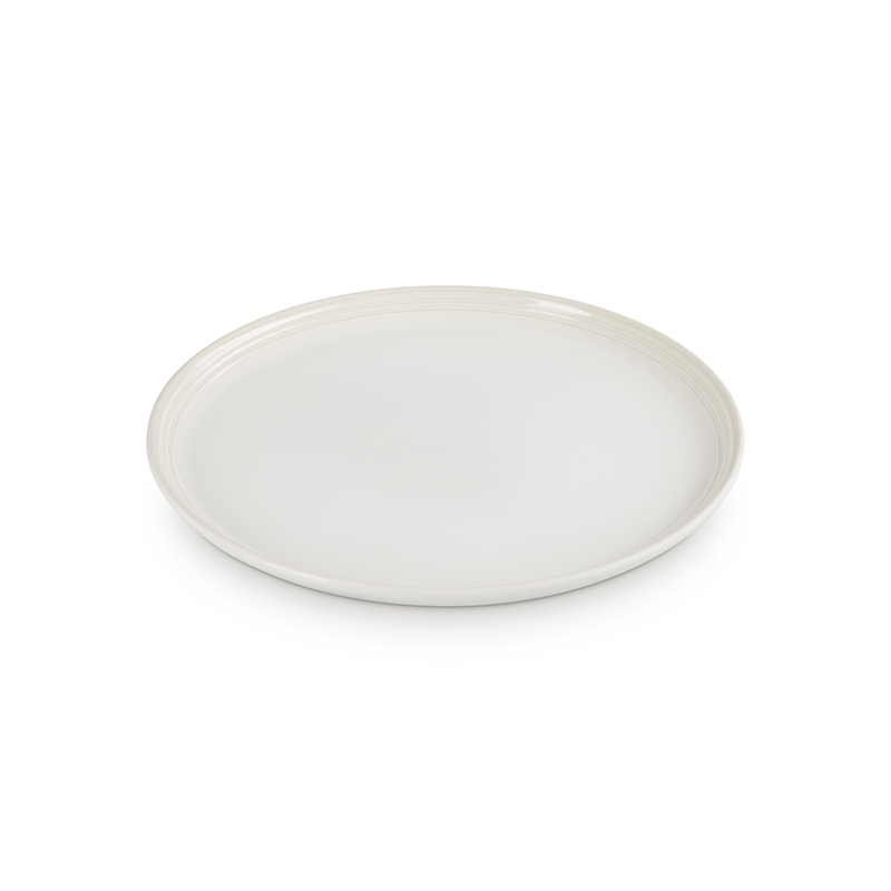 Stoneware Coupe Side Plate, 22cm, Meringue-0