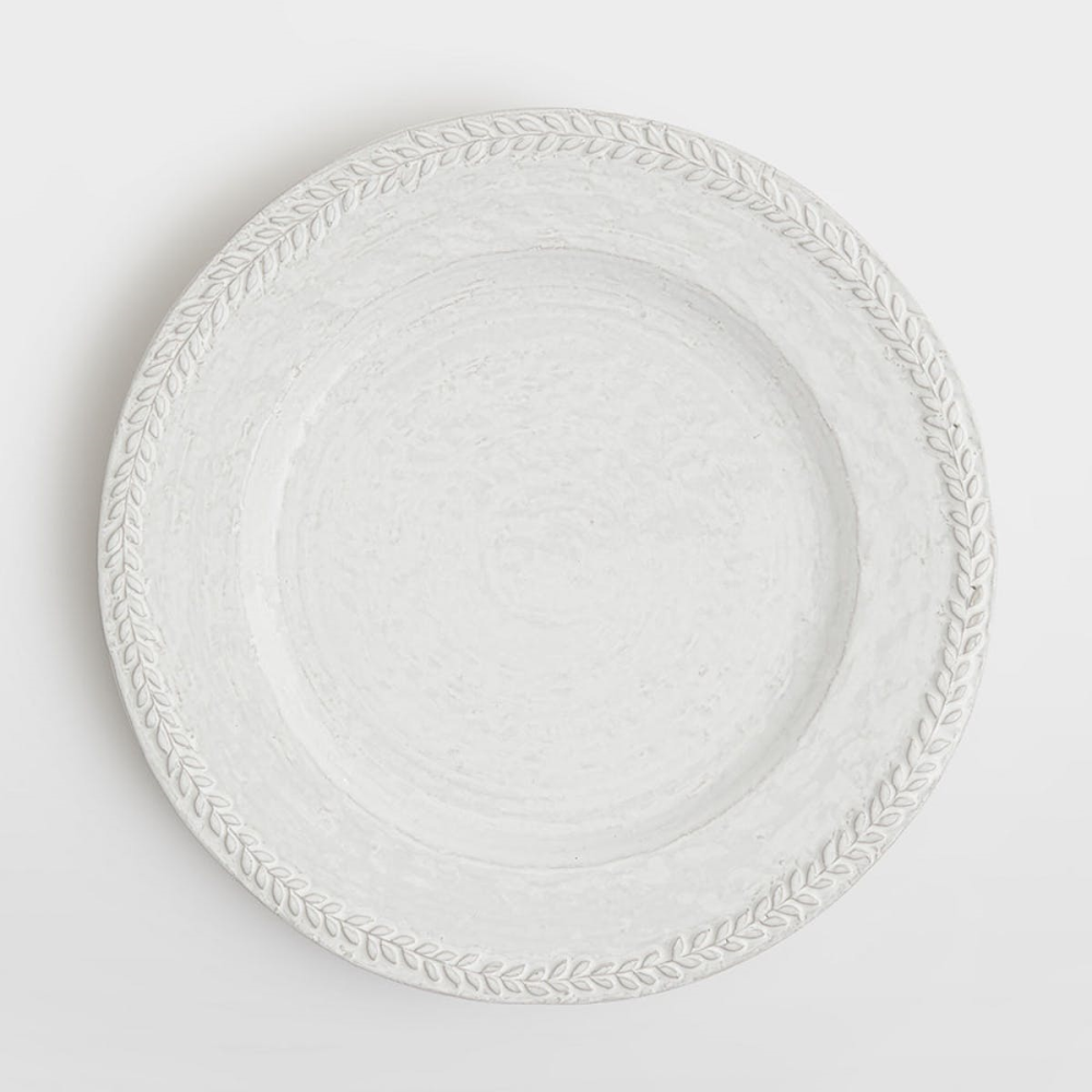 Hillcrest Set of 4 Side Plates D21cm, White-2