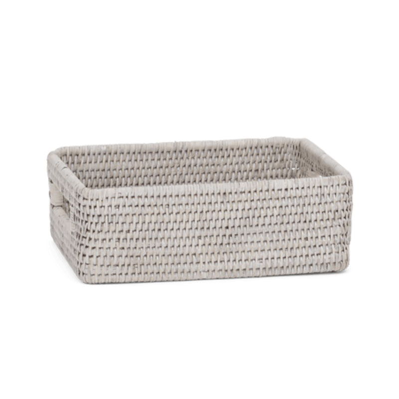 Ashcroft Rectangular Box Tray, Silver Reed-1