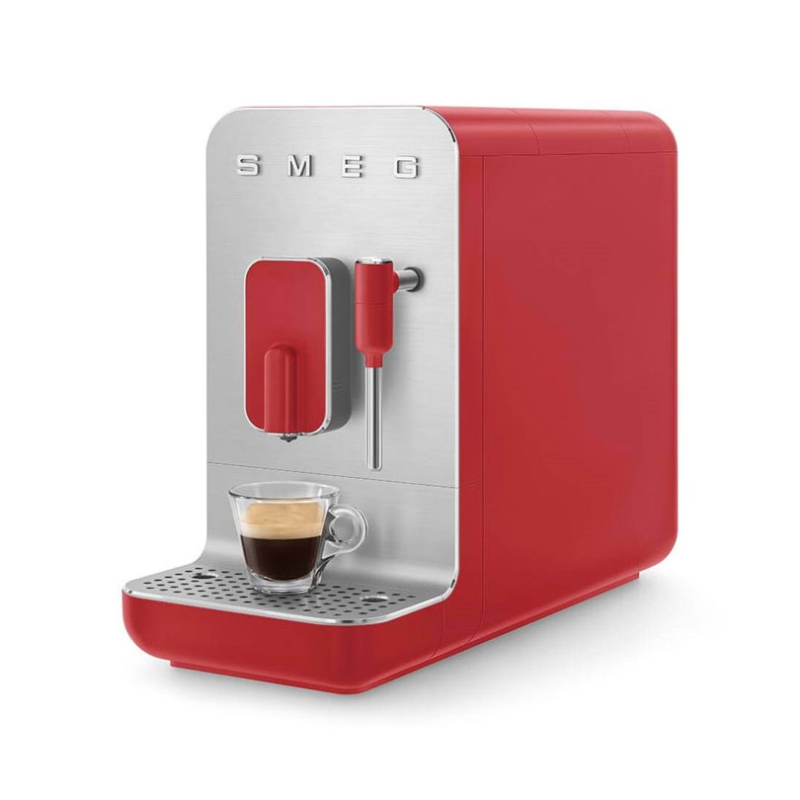 Bean to Cup Coffee Machine, 1.4L, Matt Red-0