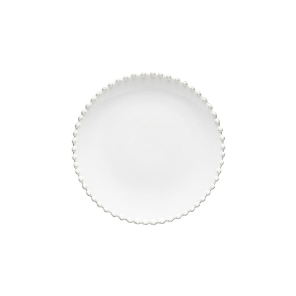 Pearl Set of 6 salad plates, 23cm, White-3