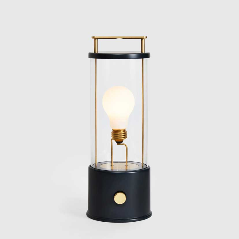 The Muse Portable Lamp, 125 x 135 x 338mm, Hackles Black-0