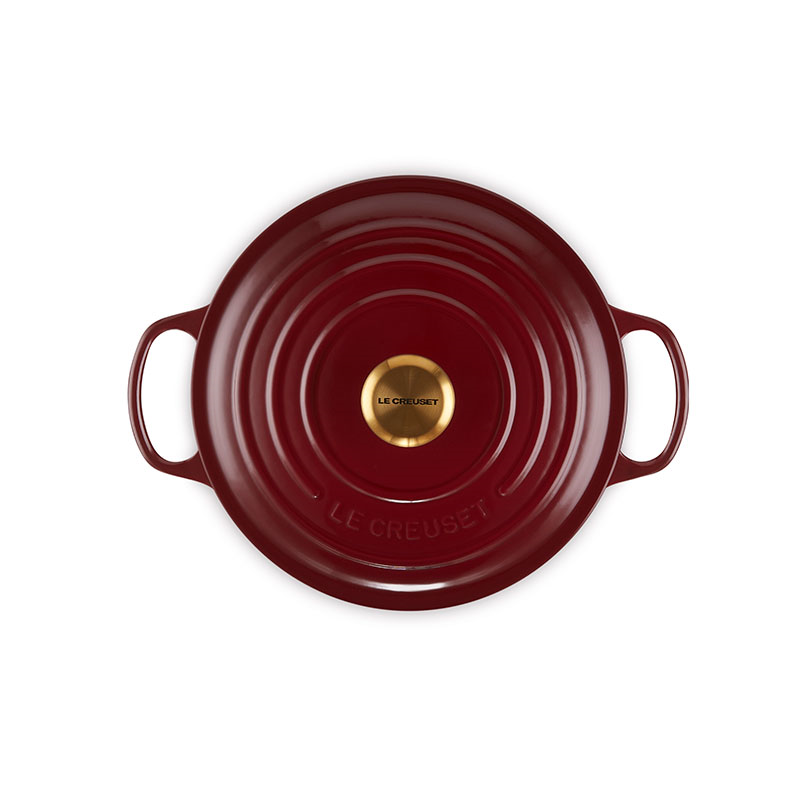 Signature Cast Iron Round Casserole, 26cm, Rhone-3