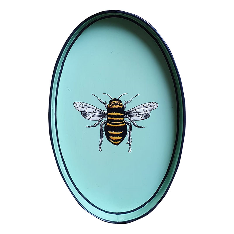 Fauna Tray, L33 x W20cm, Blue-0