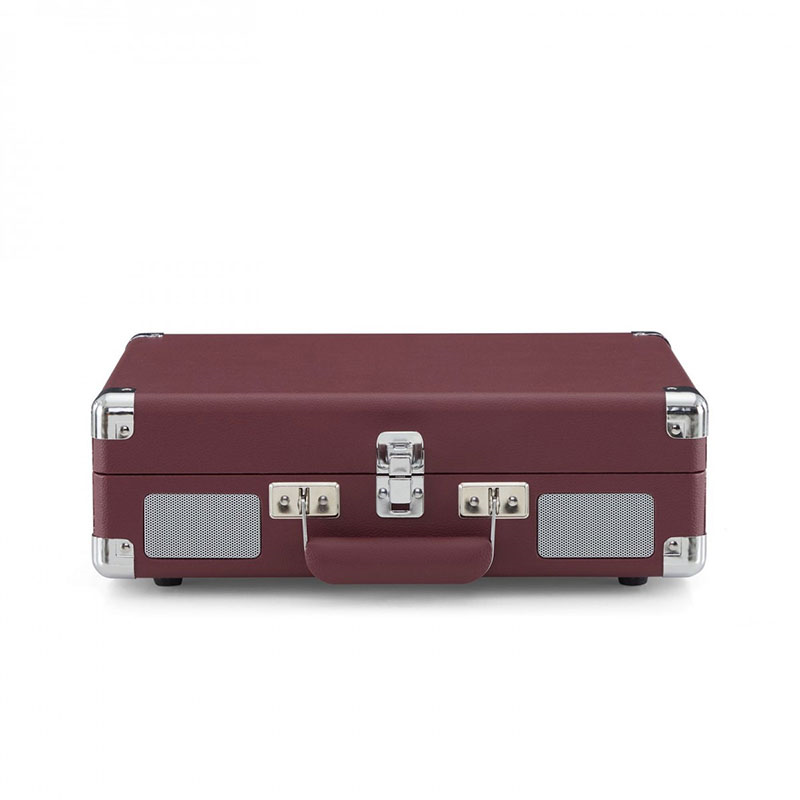 Cruiser Deluxe Plus Portable Turntable, Burgundy-3