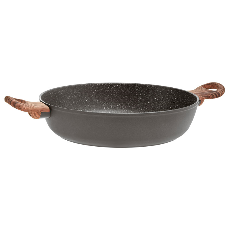 Rock & Rose Saute Pan, D28cm, Black-2