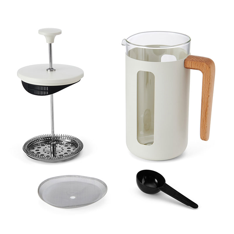 Pisa Cafetiere 8 Cup, Flint-4