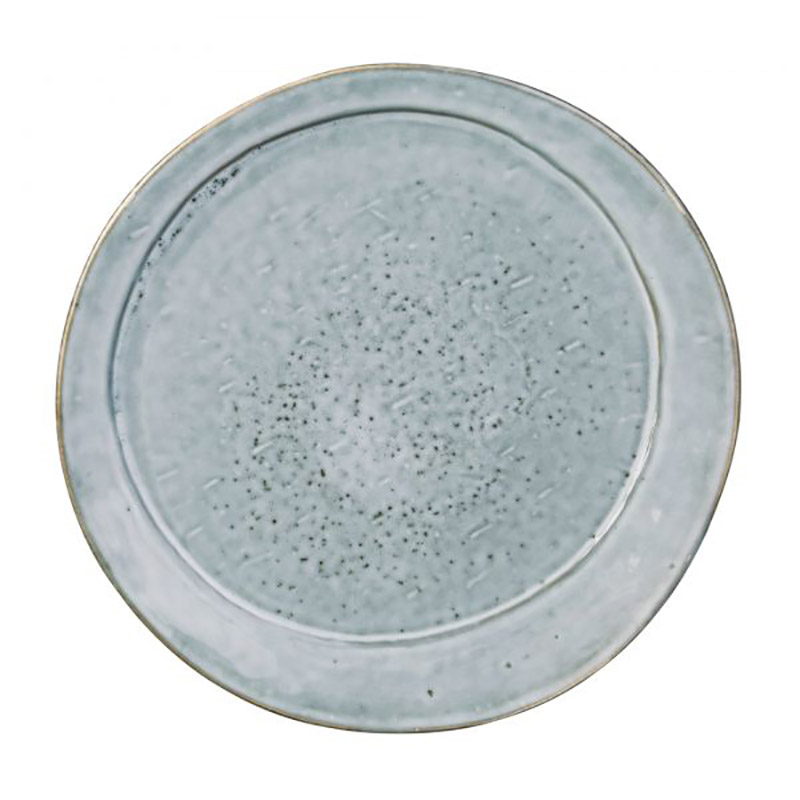 Misty Dinner Plate, D27.5cm, Dusty Blue-0