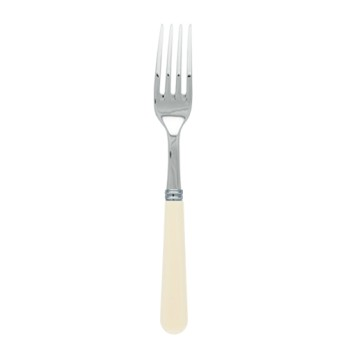 Pop Unis Dinner Fork, L22cm, Ivory-0