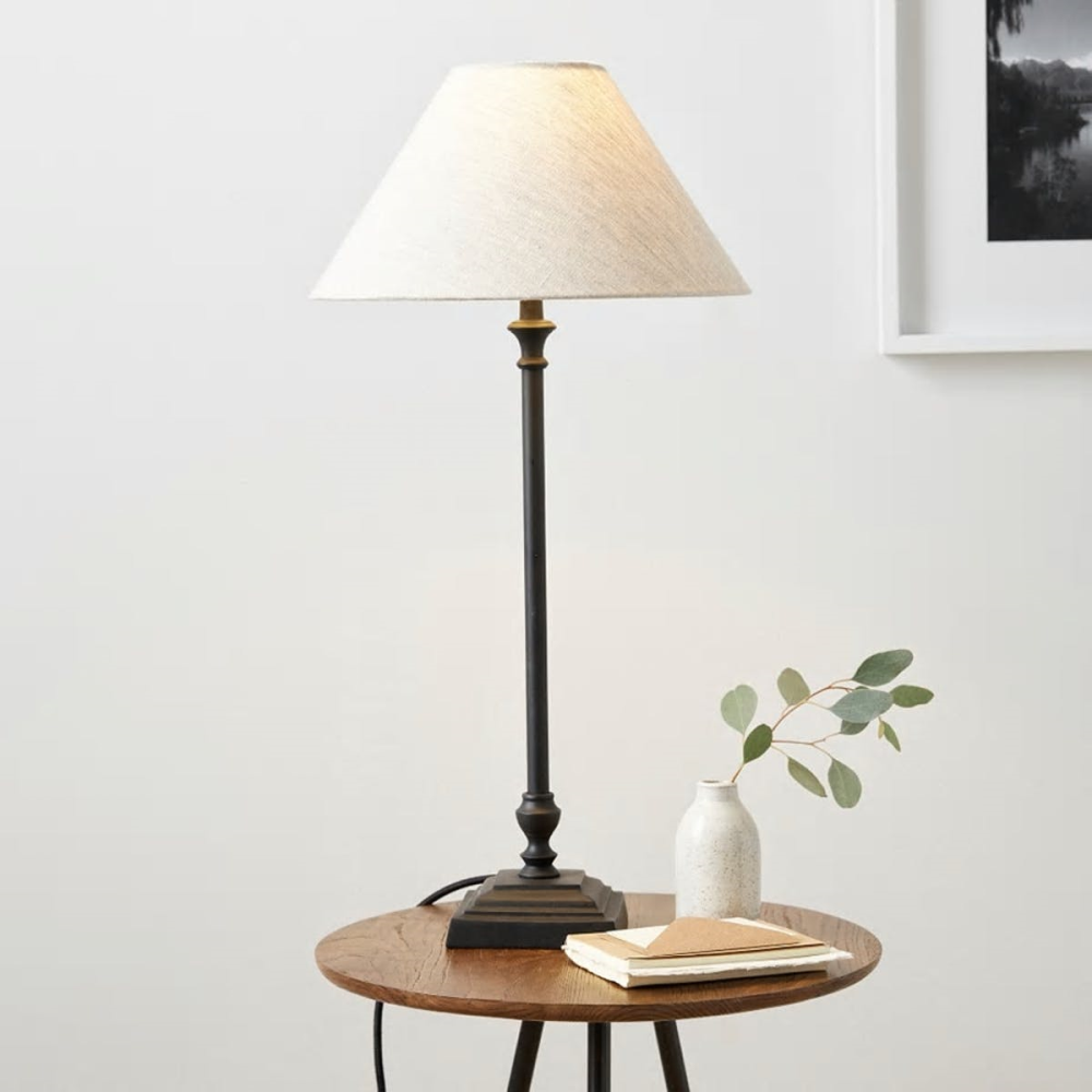 Cowley Table lamp, 60cm, Black-0