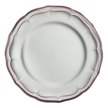 Dinner Plate, Filet Pivoine, 26cm, Set of 4-0