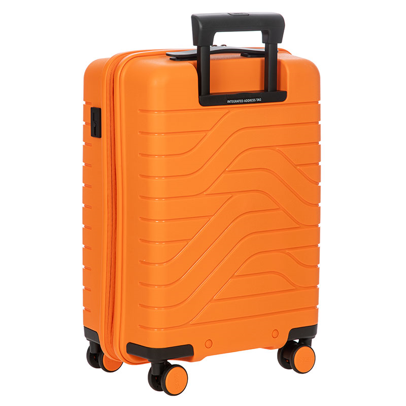 Ulisse Expandable Carry-on Suitcase, H55cm x L37 x W23cm, Orange-4