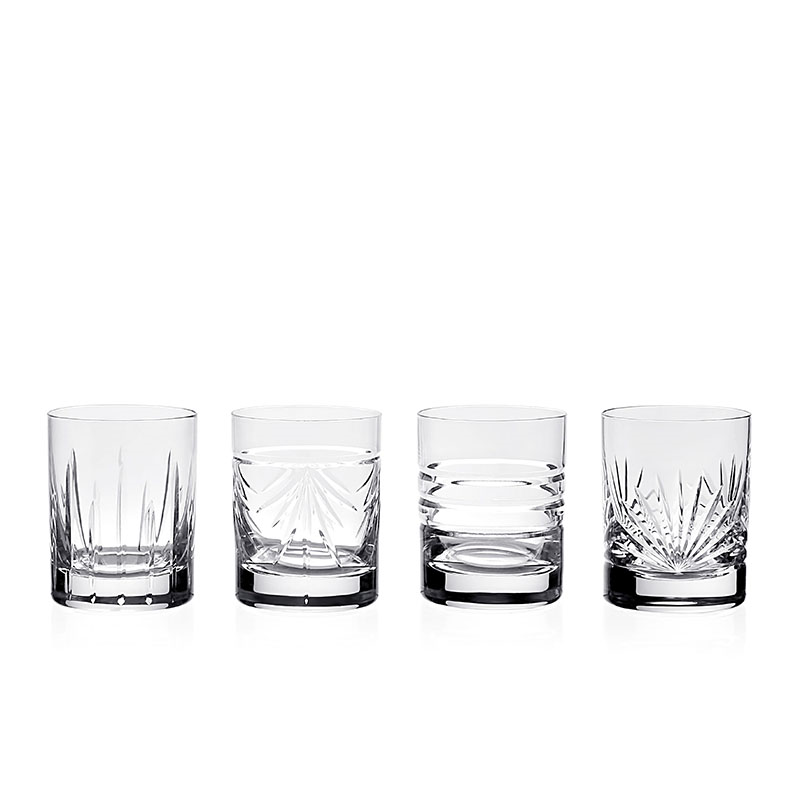 Dixie Set of 4 Shot Glasses, 60ml, Clear-0