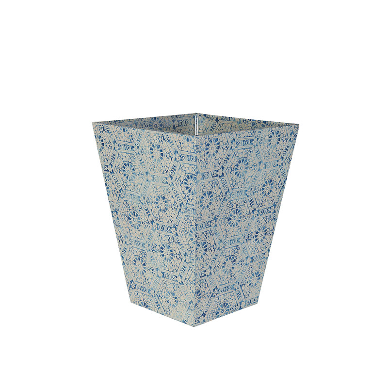 Nankeeng Waste Paper Basket, Blue-1