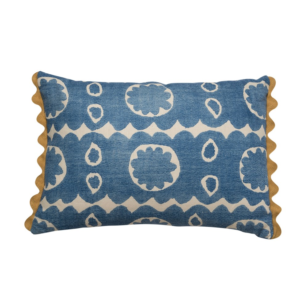 Osborne Cushion, 35 x 50cm, Blue-0